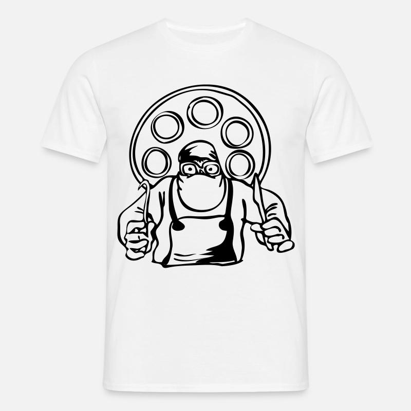 Chirurg - Männer T-Shirt - Weiß
