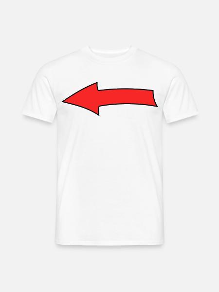 Pfeilbogen - Männer T-Shirt - Weiß