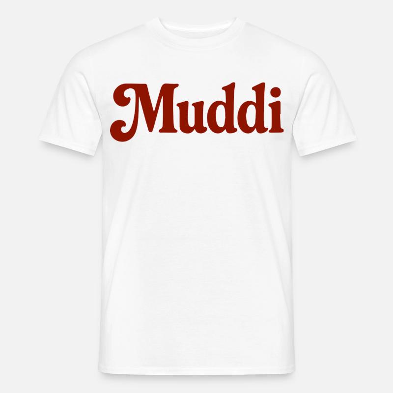 Herzstück Muddi - Männer T-Shirt - Weiß