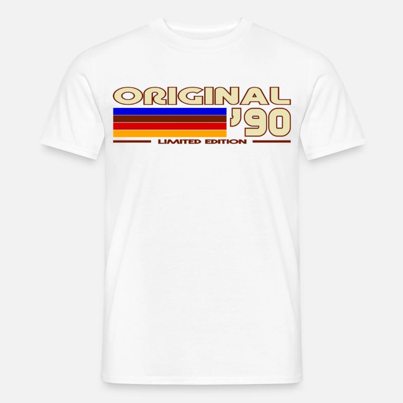 1990 - Männer T-Shirt - Weiß