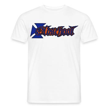 Old School - style - cool - Männer T-Shirt - Weiß - Vorne - AI Model Male 178 dark (178cm)