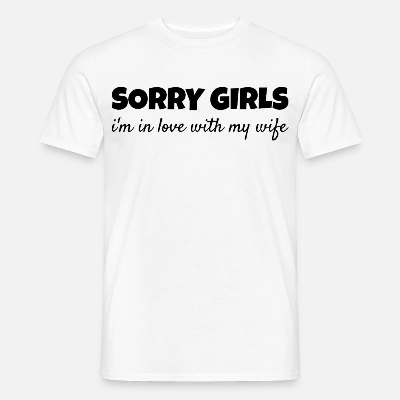 Vergeben Ehemann Stolz Liebesbeweis Romantisch - Männer T-Shirt - Weiß