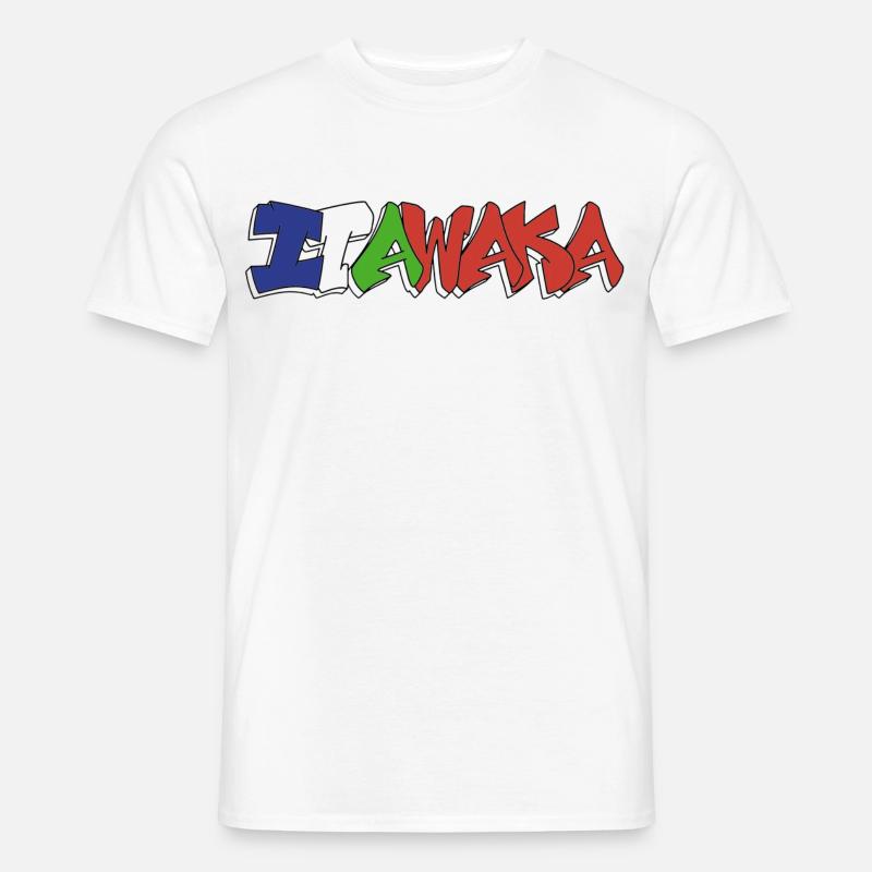 Itawaka - Molukken 4 Farben - Männer T-Shirt - Weiß