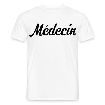 Arzt im Gesundheitswesen Doktor Sauveur - Männer T-Shirt - Weiß - Vorne - AI Model Male 178 dark (178cm)
