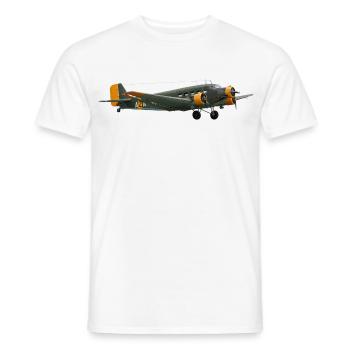 Ju 52 - Männer T-Shirt - Weiß - Vorne - AI Model Male 178 dark (178cm)