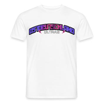 East Germany Ultras Ossis East East Germans - Men's T-Shirt - white - Front - AI Model Male 178 dark (178cm)