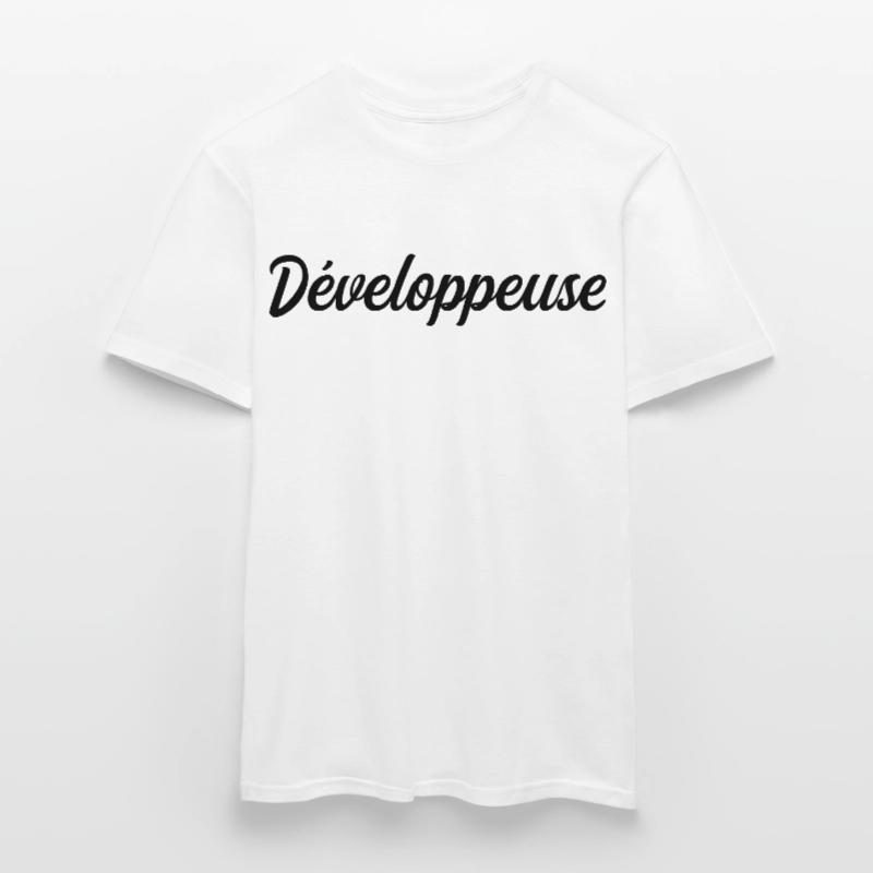 Développeuse Web Code Logiciel Application Tech T-shirt homme