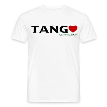 Tango - Männer T-Shirt - Weiß - Vorne - AI Model Male 178 dark (178cm)