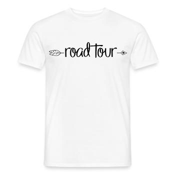 Road Tour - Männer T-Shirt - Weiß - Vorne - AI Model Male 178 dark (178cm)