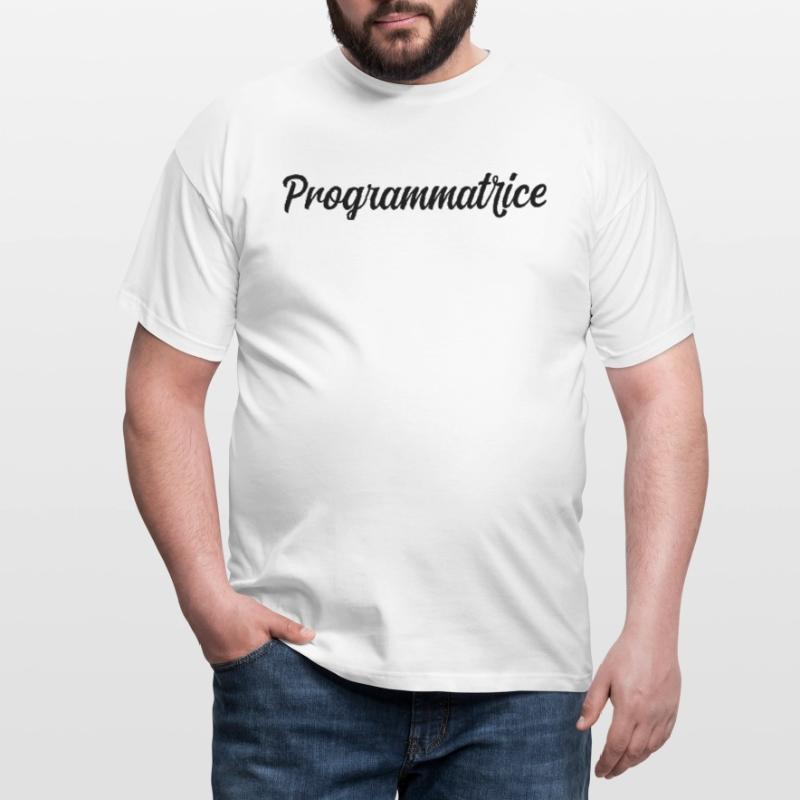 Programmatrice Informatique Code Développeuse Web T-shirt Homme