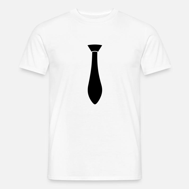 Binden - Männer T-Shirt - Weiß