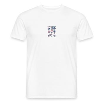 Kollektion Garten Gemüse - Männer T-Shirt - Weiß - Vorne - AI Model Male 178 dark (178cm)