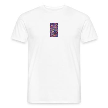 Belgrad Serbien Panorama Design - Männer T-Shirt - Weiß - Vorne - AI Model Male 178 dark (178cm)