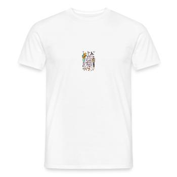 Vögel - Männer T-Shirt - Weiß - Vorne - AI Model Male 178 dark (178cm)