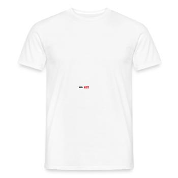 Question Everything! - Men's T-Shirt - white - Front - AI Model Male 178 dark (178cm)