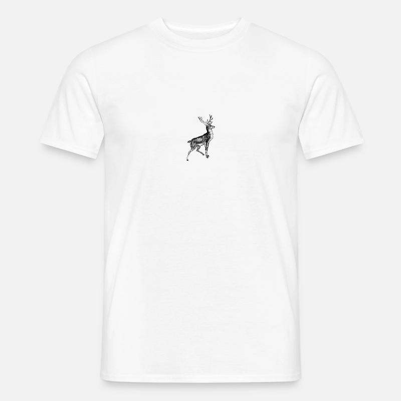 Wildtiere - Männer T-Shirt - Weiß