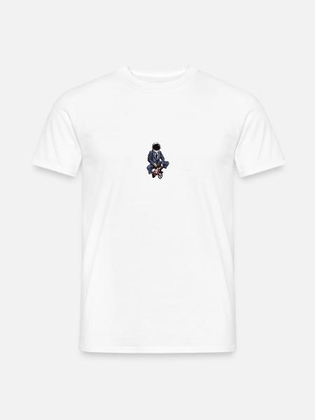 Fahrrad - Männer T-Shirt - Weiß