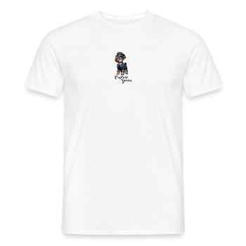 Yorkshire Terrier Pilot - Men's T-Shirt - white - Front - AI Model Male 178 dark (178cm)