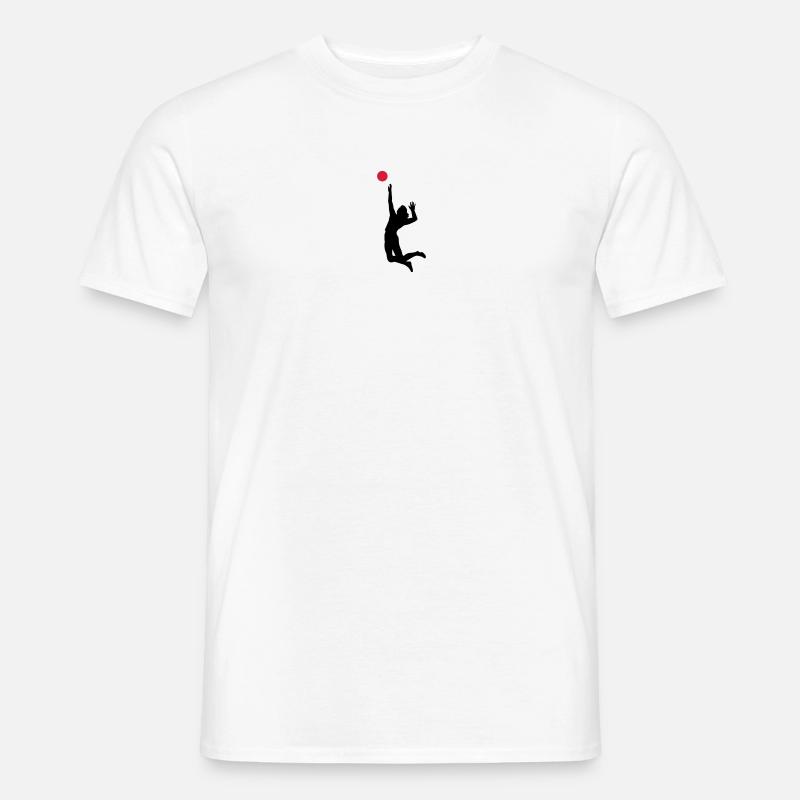 pallavolo - T-shirt uomo - bianco