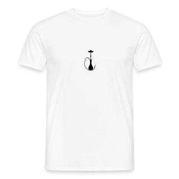 Shisha - Männer T-Shirt - Weiß - Vorne - AI Model Male 178 dark (178cm)
