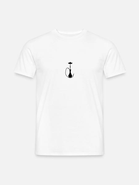 Shisha - Männer T-Shirt - Weiß