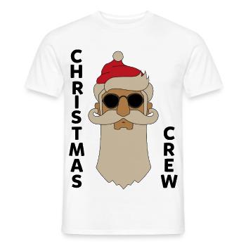 Funny shirts for the Apre's Ski Party - Men's T-Shirt - white - Front - AI Model Male 178 dark (178cm)