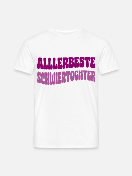 Best daughter-in-law - Men's T-Shirt - white