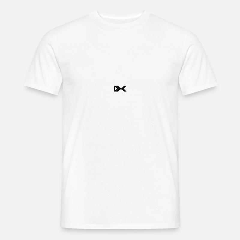 Duxier Logo - Men's T-Shirt - white