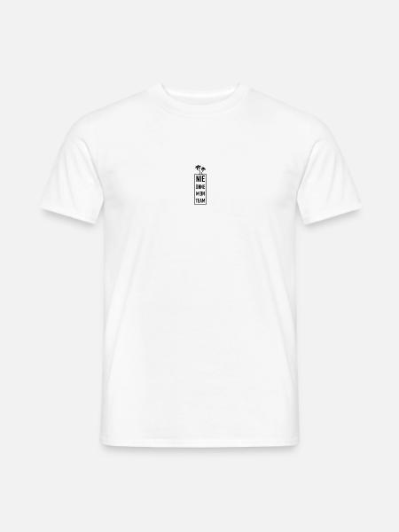 NOMT Nicht ohne mein Team - Männer T-Shirt - Weiß
