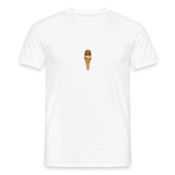 Sommer - Männer T-Shirt - Weiß - Vorne - AI Model Male 178 dark (178cm)