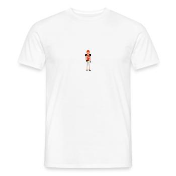 Ballsport - Männer T-Shirt - Weiß - Vorne - AI Model Male 178 dark (178cm)