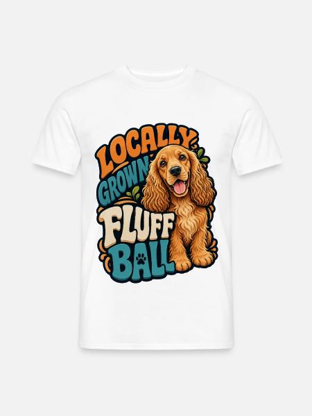 Englischer Cocker Spaniel - Männer T-Shirt - Weiß