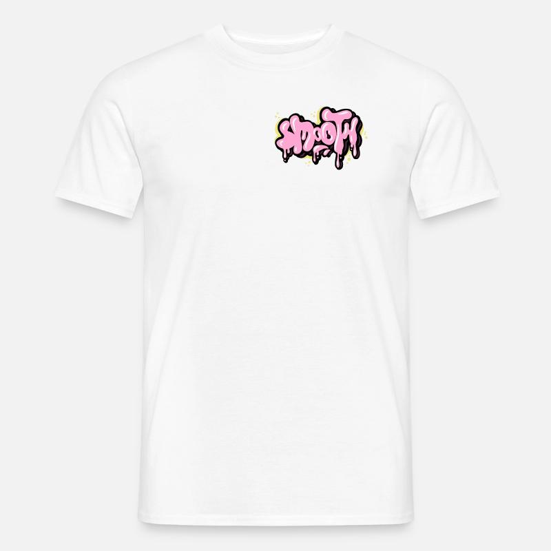 Smooth - Männer T-Shirt - Weiß