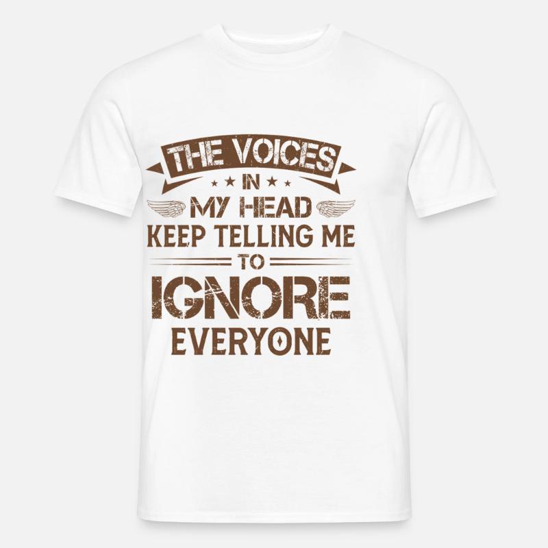 Sarcasm intoverted - Men’s T-shirt - white