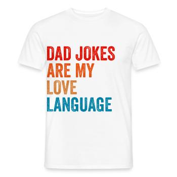 Geschenke Zum Vatertag Für Papa - Männer T-Shirt - Weiß - Vorne - AI Model Male 178 dark (178cm)