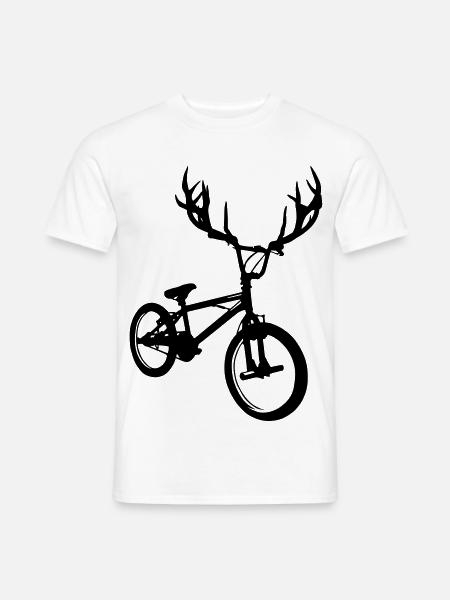 Wild bmx - Men's T-Shirt - white