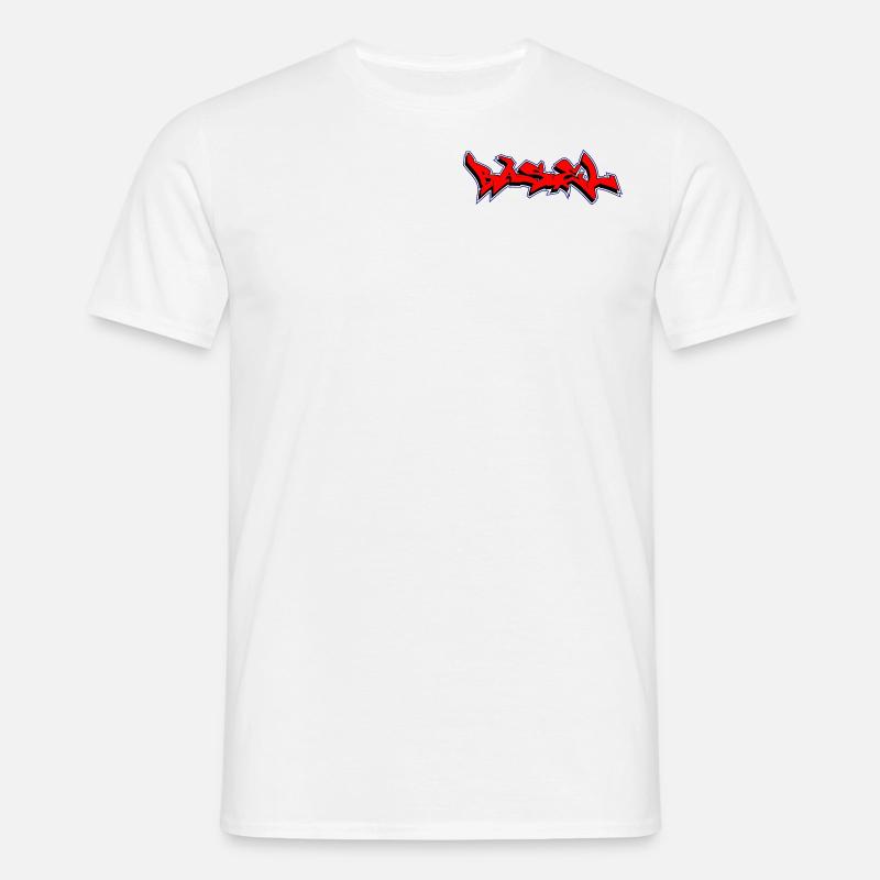 basel - Männer T-Shirt - Weiß