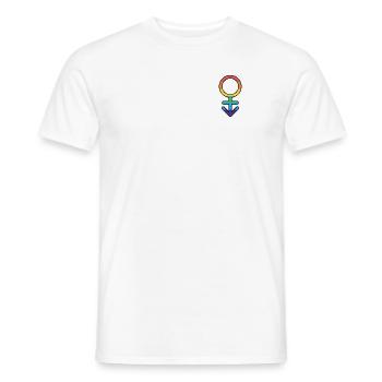 Andro Femme Essence - Männer T-Shirt - Weiß - Vorne - AI Model Male 178 dark (178cm)