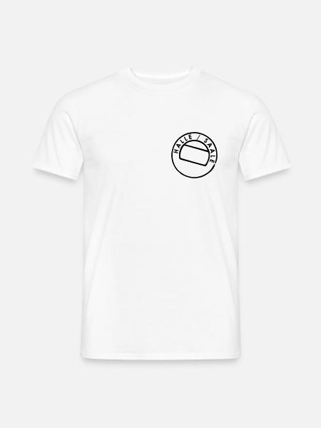 Halle an der Saale - Männer T-Shirt - Weiß