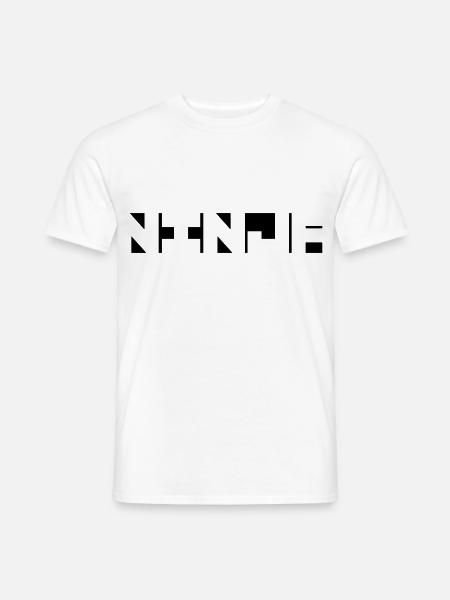 Ninja - Männer T-Shirt - Weiß