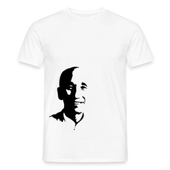 Grandmaster - Männer T-Shirt - Weiß - Vorne - AI Model Male 178 dark (178cm)