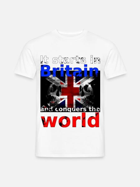 Britain - Men's T-Shirt - white