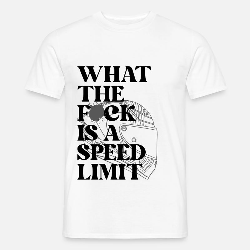 Auto - Männer T-Shirt - Weiß