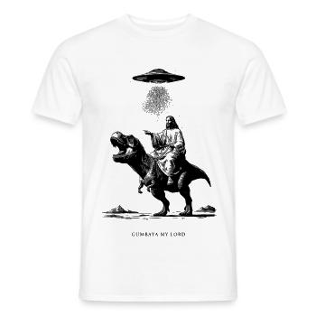 Gumbaya my lord - Männer T-Shirt - Weiß - Vorne - AI Model Male 178 dark (178cm)