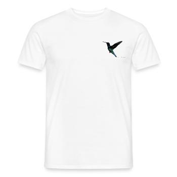 Kolibri - Männer T-Shirt - Weiß - Vorne - AI Model Male 178 dark (178cm)