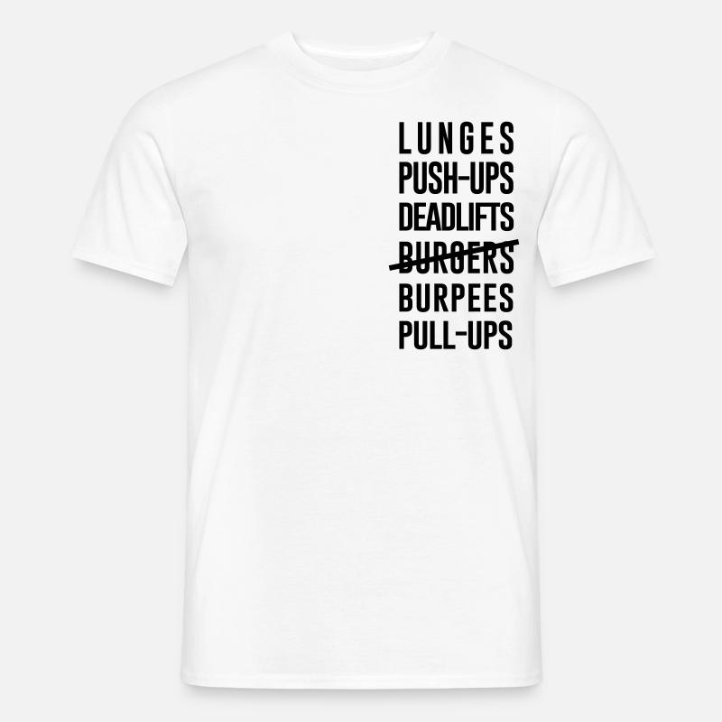 Workout - Männer T-Shirt - Weiß