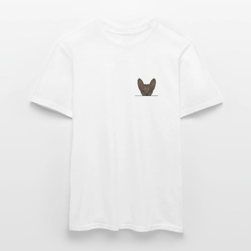 Chat Devon Rex T-shirt homme