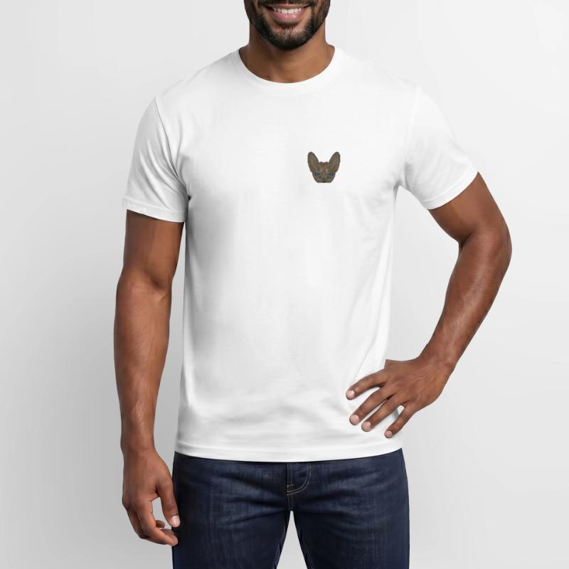 Chat Devon Rex T-shirt homme