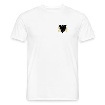 Gold panther - T-shirt homme - blanc - Devant - AI Model Male 178 dark (178cm)