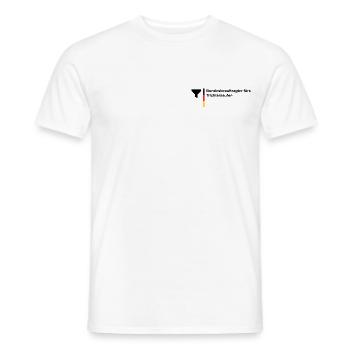 Bundesbeauftragter fürs Trichtersaufen - Männer T-Shirt - Weiß - Vorne - AI Model Male 178 dark (178cm)